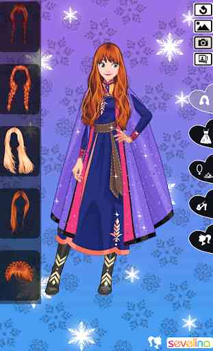 Icy or Fire dress up game - Frozen Land 4