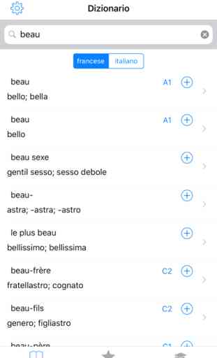 Francese-italiano dizionario 1