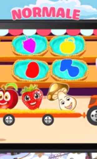 Frutta e verdura per bambini giochi puzzle 2