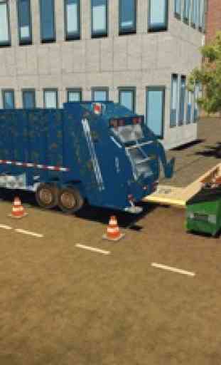 immondizia camion simulatore 3