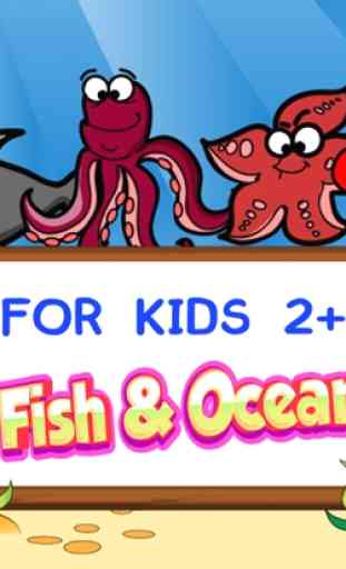 pesci & oceano jigsaw puzzles giochi per toddlers 4