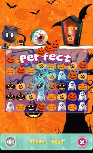 Halloween Match 3 Puzzle Game 3