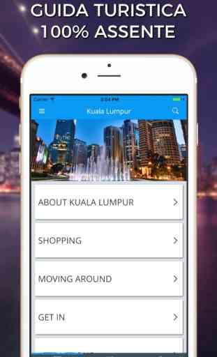Kuala Lumpur Guida Viaggi con Offline Maps 1