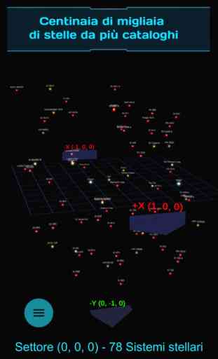 Mappa stellare 3D 3