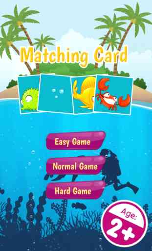 Matching Card - Underwater Adventures 1