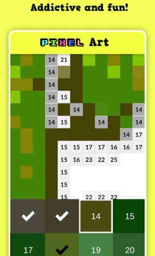 Pixel Art - Colora con i numer 3