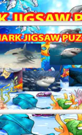 Gioco di puzzle di pesci di squalo gioco per i bam 2
