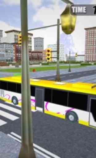 Aeroporto Autobus Bus Driver Unità Sim 3D 1