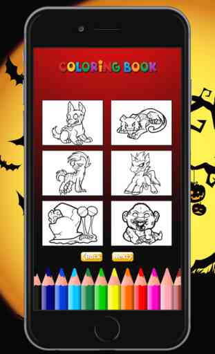 Zombie Fantasma Coloring Book -Disegno per bambini 4