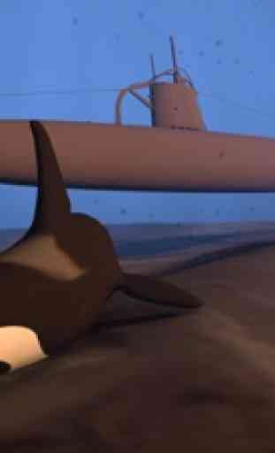 3D simulatore balena gioco 3