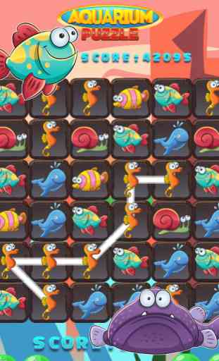 Aquarium Fish Puzzle Mania - Match 3 Game for Kid 4