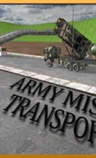 Army Missile Transporter Duty - guida reale Truck 1