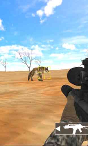 Cacciatore animali nel desert 4
