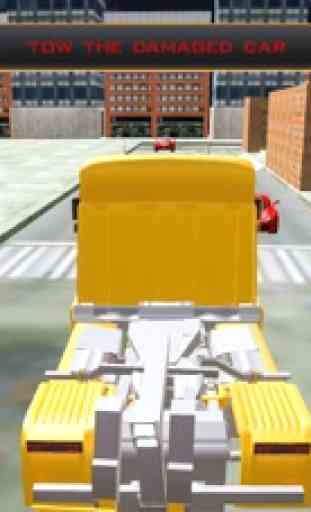 Car Tow Truck City Driving Sim 2