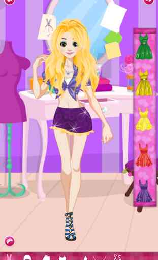 Torna a scuola - Principessa Anna vestire gioco 2