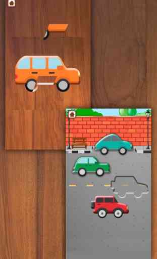 Automobili - Gioco di Puzzle i 4