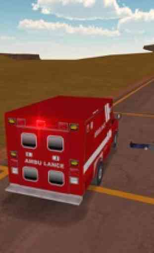 Città Ambulanza Salvare Squadr 1