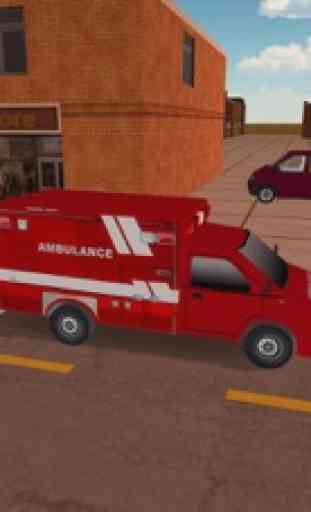 Città Ambulanza Salvare Squadr 2