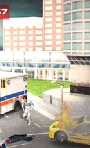 City Ambulance Driving Game 3D: Corsa di emergenza 1