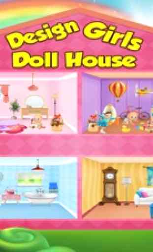 design ragazze Bambola Casa 1
