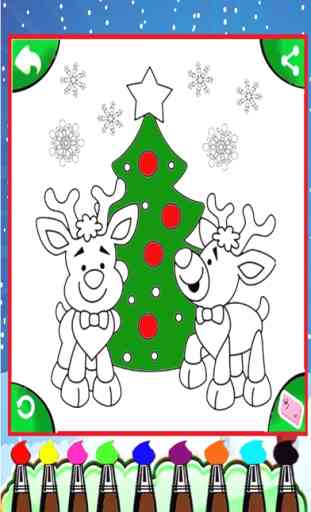 Disegni da colorare di Natale per i bambini - dise 2