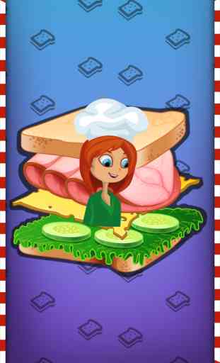 natale sandwich creatore cucinando gioco per bambi 3