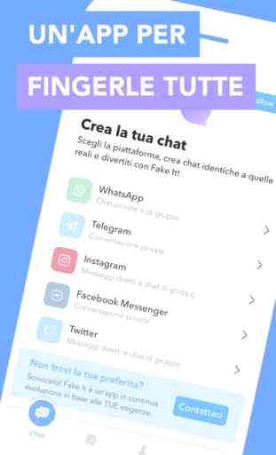 Fake It - Crea chat finte 1