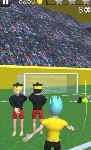 Falli e obiettivi di calcio - giochi 3D di calcio 3