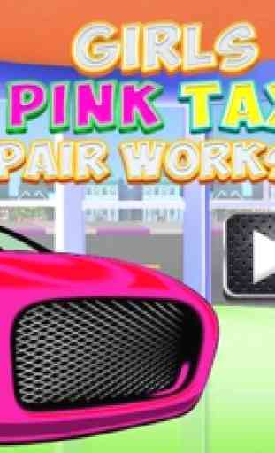 Riparazione di taxi rosa ragaz 1