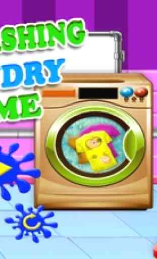 Home lavaggio lavanderia gioco 1