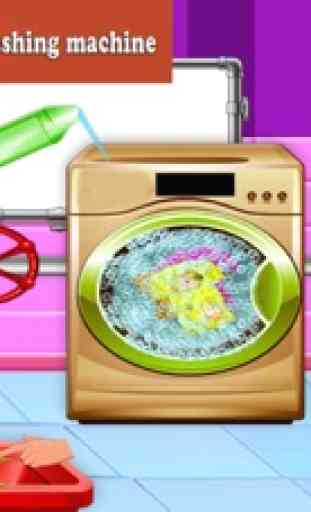 Home lavaggio lavanderia gioco 3