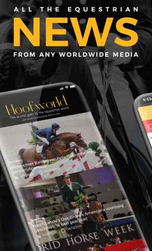 Hoofworld: La tua app equestre 1