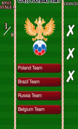 Club di calcio Logo Quiz puzzle game - Indovina Country & Soccer Bandiere Icone 2