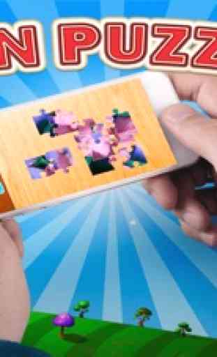 Fiore Jigsaw - Puzzle Box di apprendimento per il capretto e del bambino in età prescolare Giochi 4