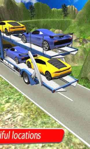 Car Transport Truck Free Games: Car transportation 2