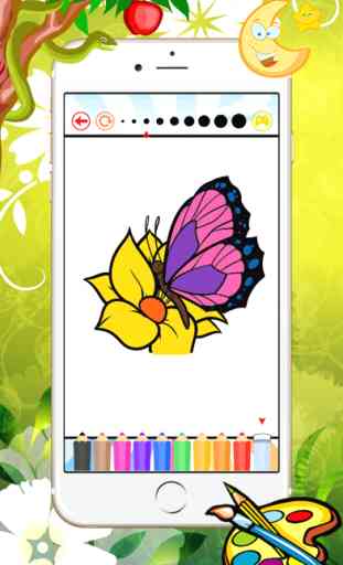 Flower Coloring Book - Scopri disegno e pittura per bambini 2
