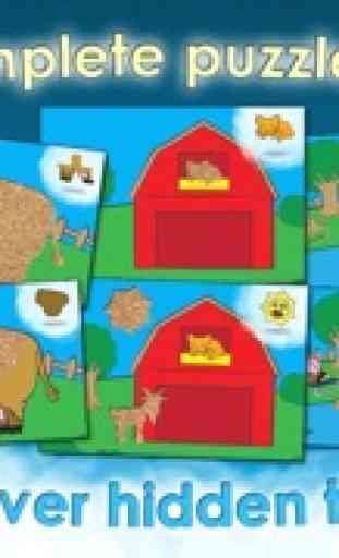 Giochi Farm Animal Puzzle Per i Bambini Libero 3