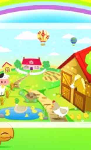 La fattoria puzzle 123 Pocket per bambini 4