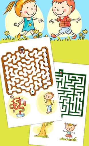 gioco del labirinto classico 3D per i bambini 1