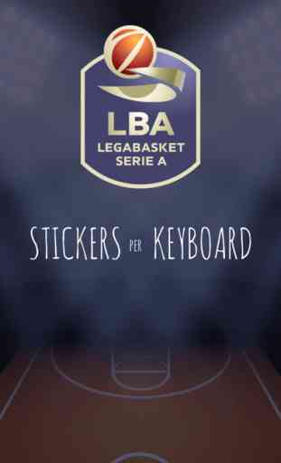 LBA keyboard - LegaBasket Serie A 1