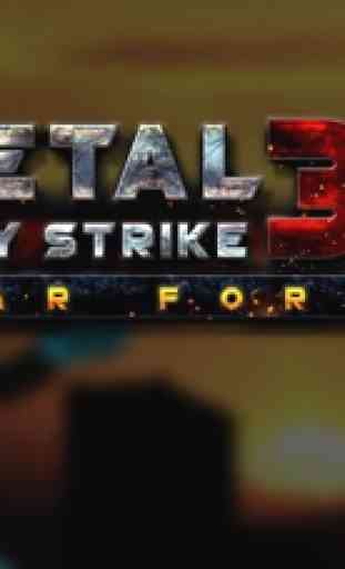 Metallo esercito sciopero 3D f 4