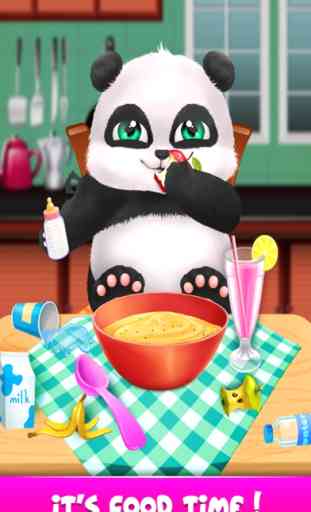 Neonato Panda Cura Asilo nido 4