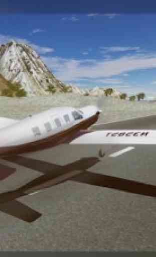 pilota aeroplano volo 3D 1