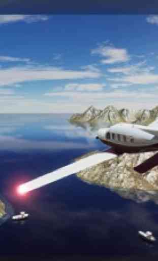 pilota aeroplano volo 3D 2