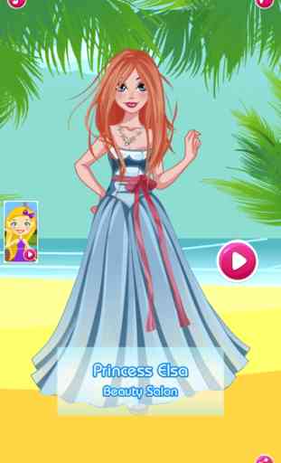 Principessa Elsa - Vestire i giochi per ragazze 1
