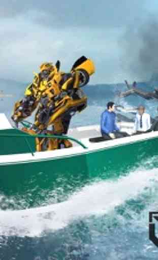 Robot Squad - Spiaggia di salvataggio: Flying Robo 2