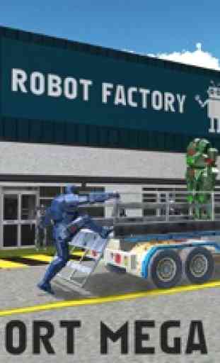 Robot Trasporti - Mega Trailer Truck Simulator 3D 4