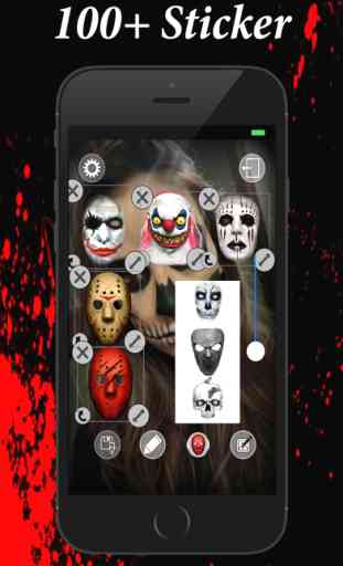 Spaventoso Mask Photo Maker: Zombie Clown Edizione 2
