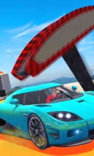 Velocità reale Car Stunt Race 1