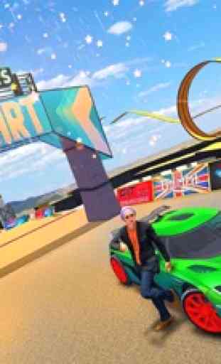 Velocità reale Car Stunt Race 2